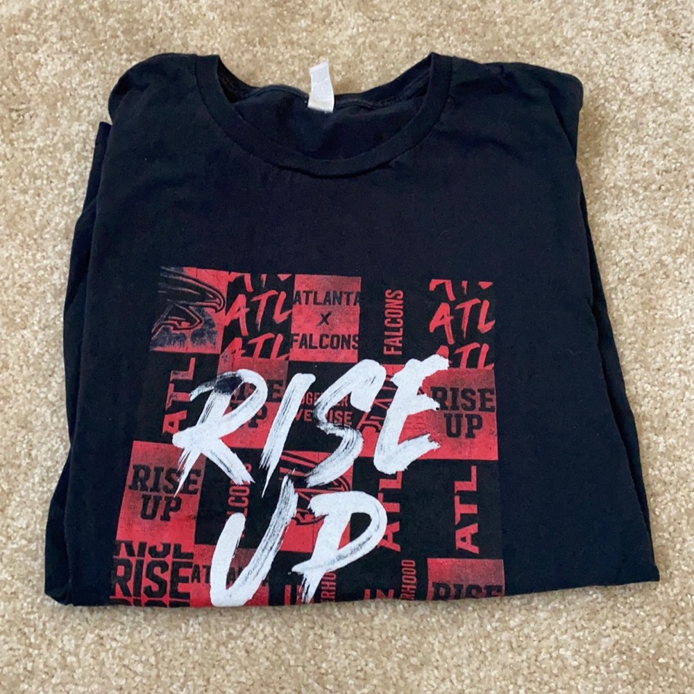 atlanta falcons rise up t shirt